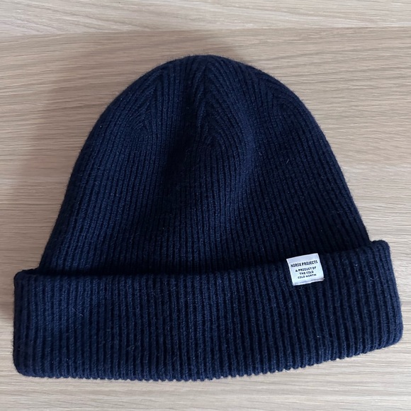 Norse Projects Other - Norse Projects Beanie O/S (Navy)